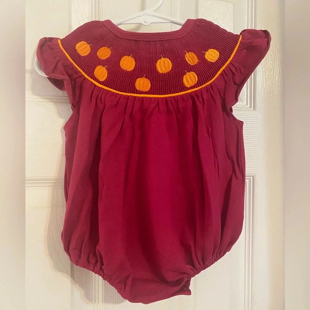 New Smocked Bubble Romper